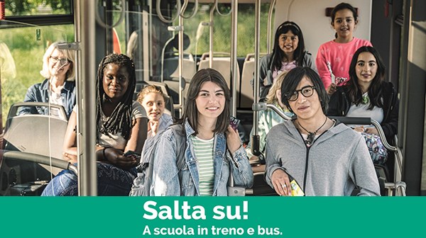 Salta su! Abbonamento gratuito studenti residenti in Emilia-Romagna